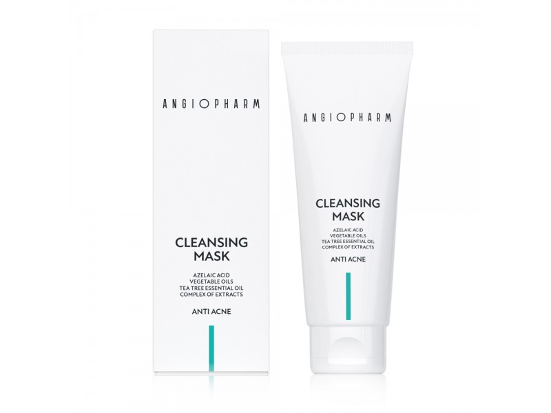 ANGIOPHARM Очищающая маска для проблемной кожи 75мл ANTI ACNE