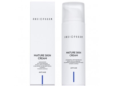 ANGIOPHARM mature skin cream Крем для зрелой кожи 50мл ANTI AGE ANGIOPHARM mature skin cream Крем для зрелой кожи 50мл ANTI AGE