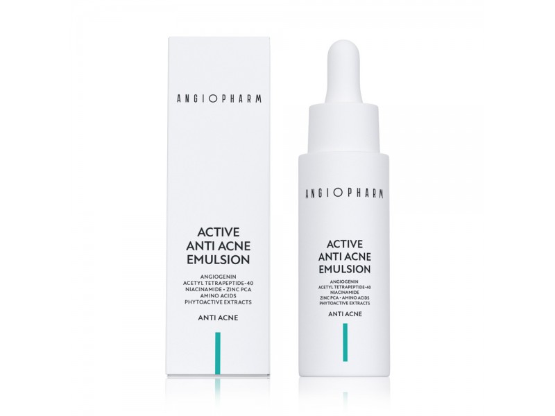 ANGIOPHARM Активная эмульсия для проблемной кожи 30мл ANTI ACNE