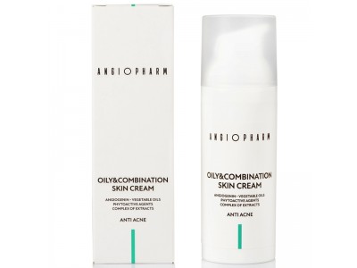 Angiofarm oily&combination skin cream крем для жирной и комбинированной кожи ANTI ACNE , 50 мл. Angiofarm oily&combination skin cream крем для жирной и комбинированной кожи ANTI ACNE , 50 мл.