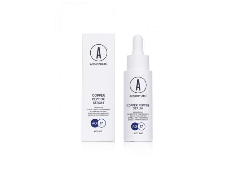 ANGIOPHARM COPPER PEPTIDE SERUM Сыворотка с пептидом меди ANTI AGE, 30 мл