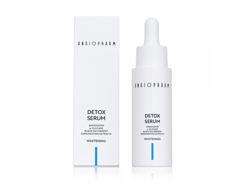 ANGIOPHARM Детокс-сыворотка 30мл WHITENING, Россия