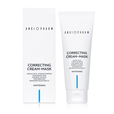 ANGIOPHARM Корректирующая крем-маска 75мл WHITENING, Россия