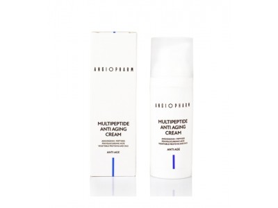 Angiopharm Multipeptide Anti-Aging Cream Мультипептидный омолаживающий крем для лица 50 мл. Angiopharm Multipeptide Anti-Aging Cream Мультипептидный омолаживающий крем для лица 50 мл.