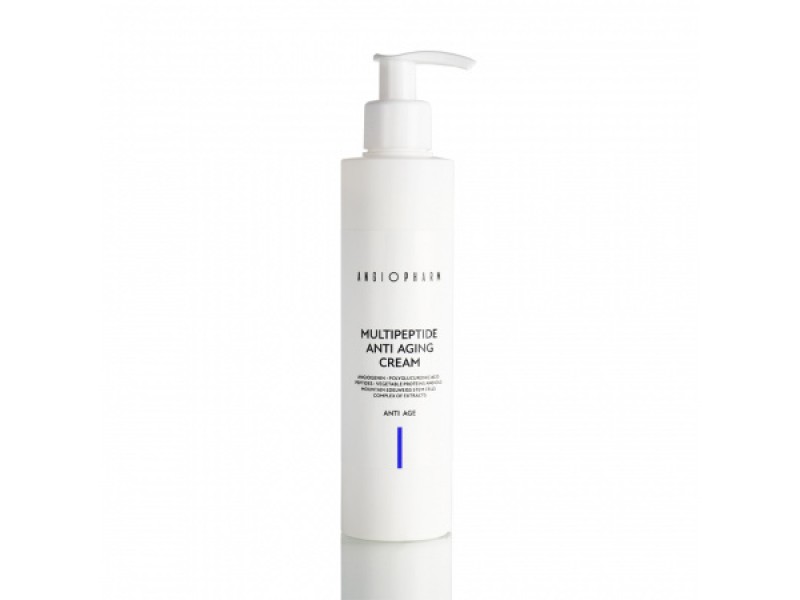 Angiopharm  Multipeptide Anti-Aging Cream Мультипептидный омолаживающий крем для лица 200 мл