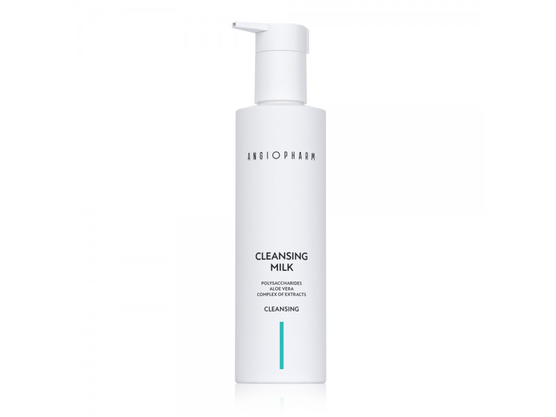 ANGIOPHARM Очищающее молочко 200мл CLEANSING, Россия