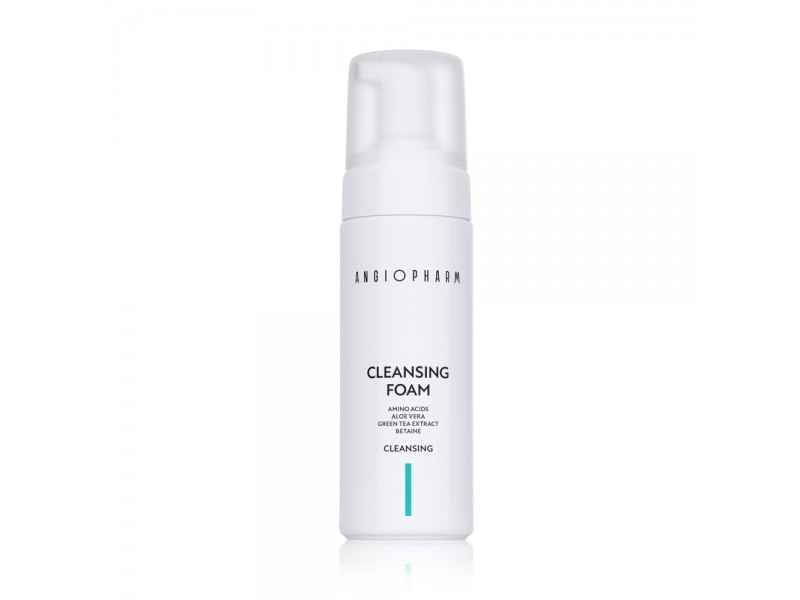 ANGIOPHARM Очищающая пенка с аминокислотами 160мл CLEANSING, Россия
