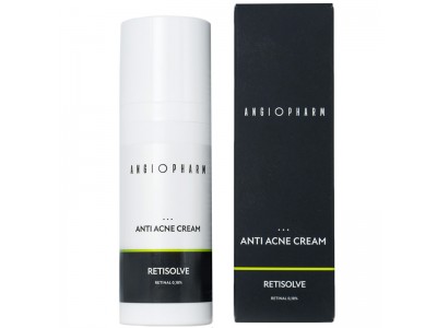 Angiopharm Anti Acne Cream Max Крем для проблемной кожи с ретиналем 0,18% Retisolve 50 мл Angiopharm Anti Acne Cream Max Крем для проблемной кожи с ретиналем 0,18% Retisolve 50 мл