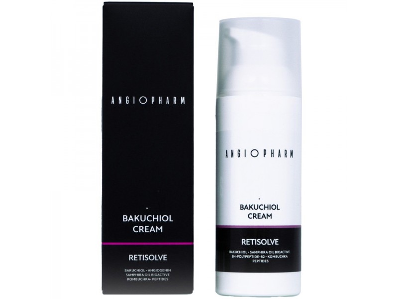 Angiopharm  Retisolve Bakuchiol Cream Крем с бакучиолом для лица и кожи вокруг глаз 50 мл