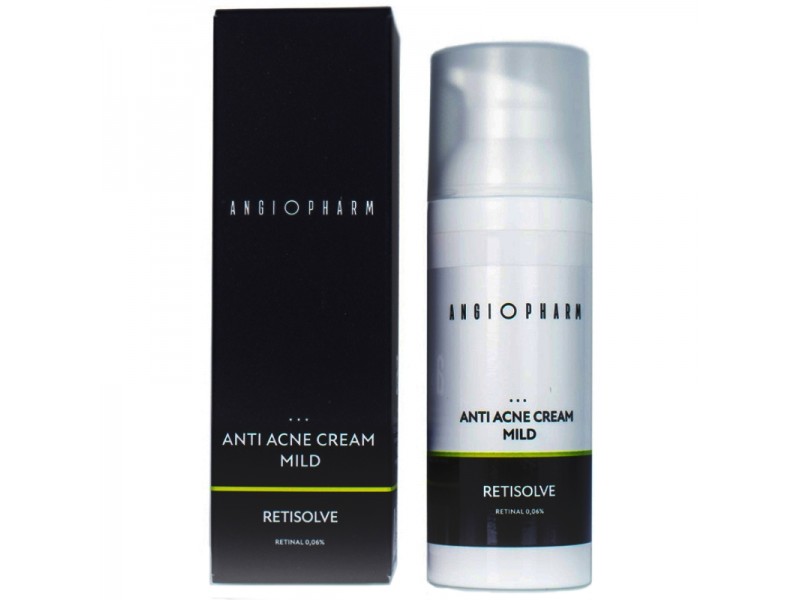 Angiopharm  Anti Acne Cream Mild Крем для проблемной кожи с ретиналем 0,06% Retisolve 50 мл