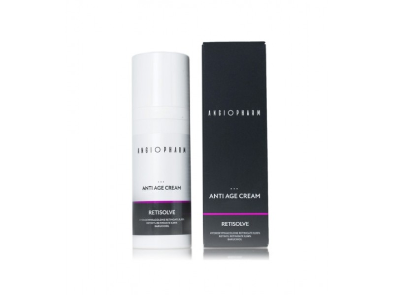 Angiopharm Retisolve Anti Age Cream Medium - Крем омолаживающий с комплексом ретиноидов 0,10% 50 мл