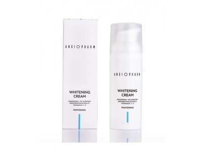 Angiofarm whitening cream осветляющий крем, 50 мл Angiofarm whitening cream осветляющий крем, 50 мл