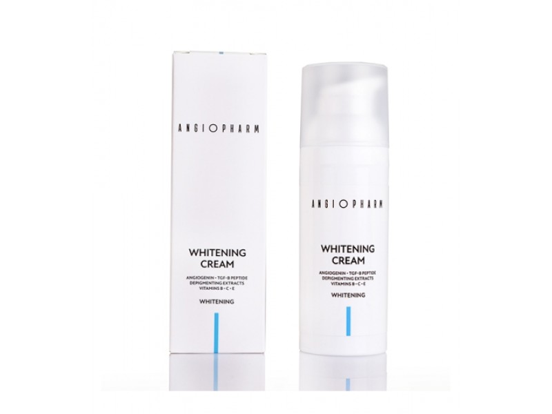 Angiofarm whitening cream осветляющий крем, 50 мл