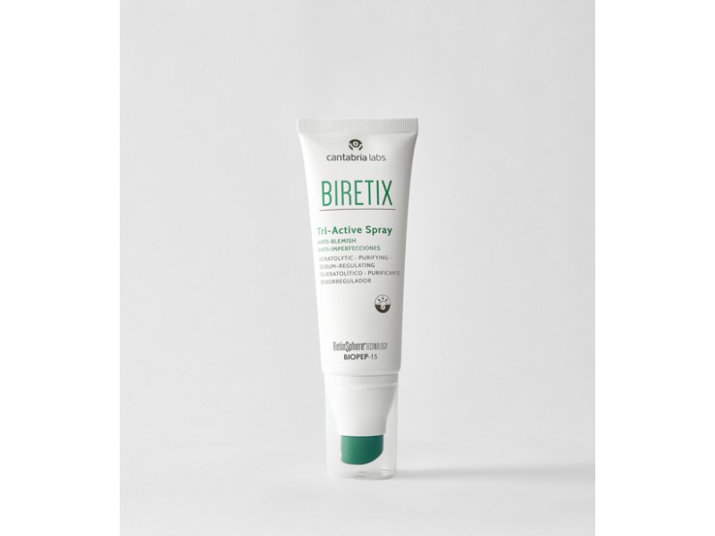 BiRetix Tri-Active Spray Anti-Blemish — Трехкомпонентный спрей для кожи с акне, 100 мл