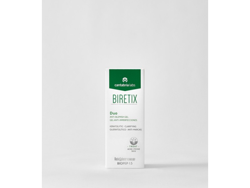 BiRetix DUO Purifying Exfoliant Gel — Себорегулирующий эксфолиант-гель для кожи с акне, 30 мл