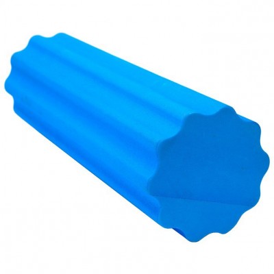 Валик для фитнеса массажный «РОЛЛЕР» (Massage tube for pilates and yog, blue) Bradex, Китай