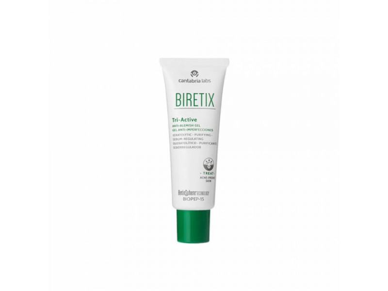 BiRetix Tri-Active gel/Гель три-актив для кожи с акне (50мл)