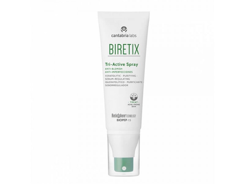 BiRetix Tri-Active spray Anti-Blemish/  Спрей три-актив для кожи с акне 100мл
