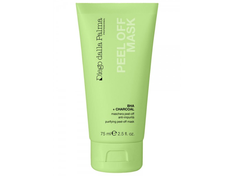 DIEGO DALLA PALMA PROFESSIONAL Маска-пленка очищающая  Peel Off Mask BHA+Charcoal 75мл