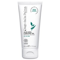 DIEGO DALLA PALMA Aloe Vera & Matcha Tea Face Cream All-In-One Мульти-активный крем с алоэ вера и матчей, 50мл