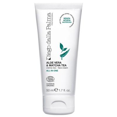 DIEGO DALLA PALMA Aloe Vera & Matcha Tea Face Cream All-In-One Мульти-активный крем с алоэ вера и матчей, 50мл
