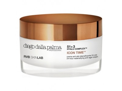 DIEGO DALLA PALMA Icon Time 24-Hour Redensifying Anti-Age Cream Омолаживающий крем с золотом, 50 мл