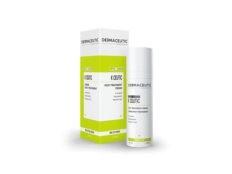 Dermaceutic K Ceutic Восстанавливающий крем SPF 50 защита от UVA\UVB-лучей, 30 мл