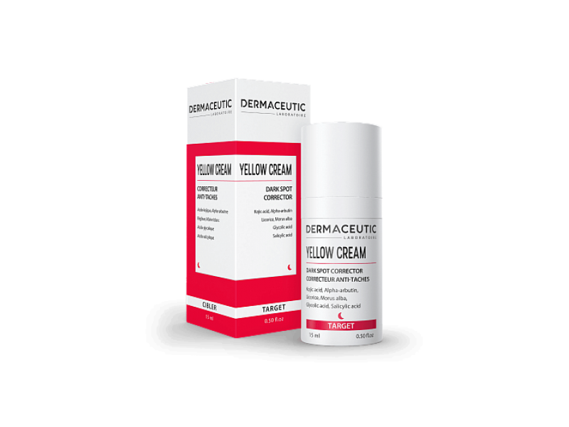 Dermaceutic Yellow Cream Ночной депигментирующий крем 15мл 