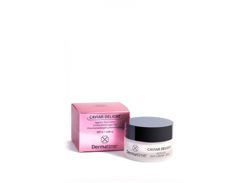 CAVIAR DELIGHT Agless Day Cream SPF 15 - омолаживающий дневной крем СЗФ15 DERMATIME
