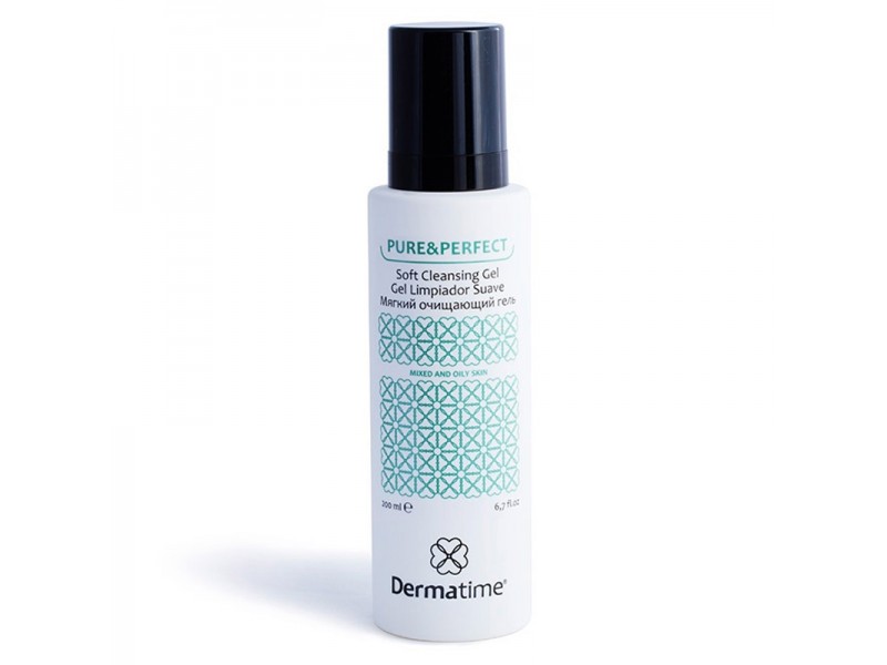 DERMATIME PURE&PERFECT Soft Cleansing Gel Мягкий очищающий гель, 200ml