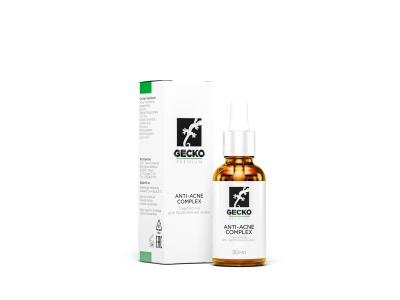 GECKO Anti Acne Complex Сыворотка для проблемной кожи, 30мл