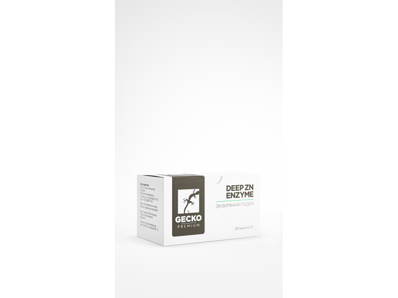 GECKO Энзимная пудра DEEP ZN ENZYME саше 3г