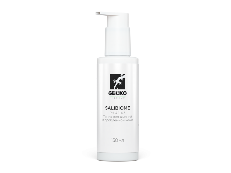 Gecko SALIBIOME Тоник для жирной и проблемной кожи, 150 ml