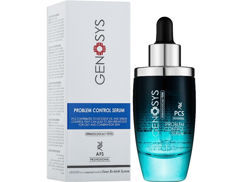 Сыворотка для жирной и комбинированной кожи лица GENOSYS Control Serum, 30 мл