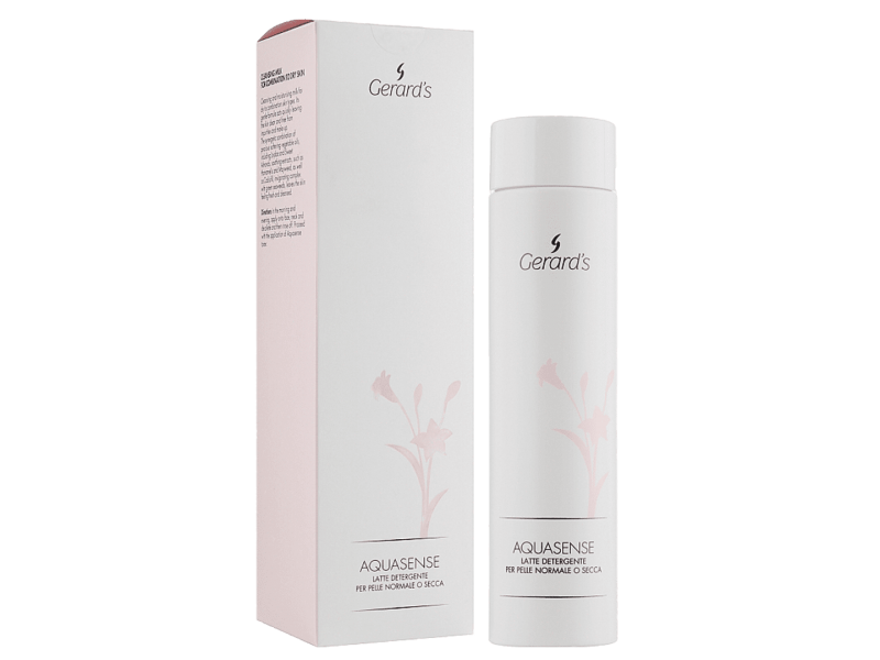 GERARD'S Aquasense Cleansing Milk Очищающее молочко для комбинированной и сухой кожи, 200ml