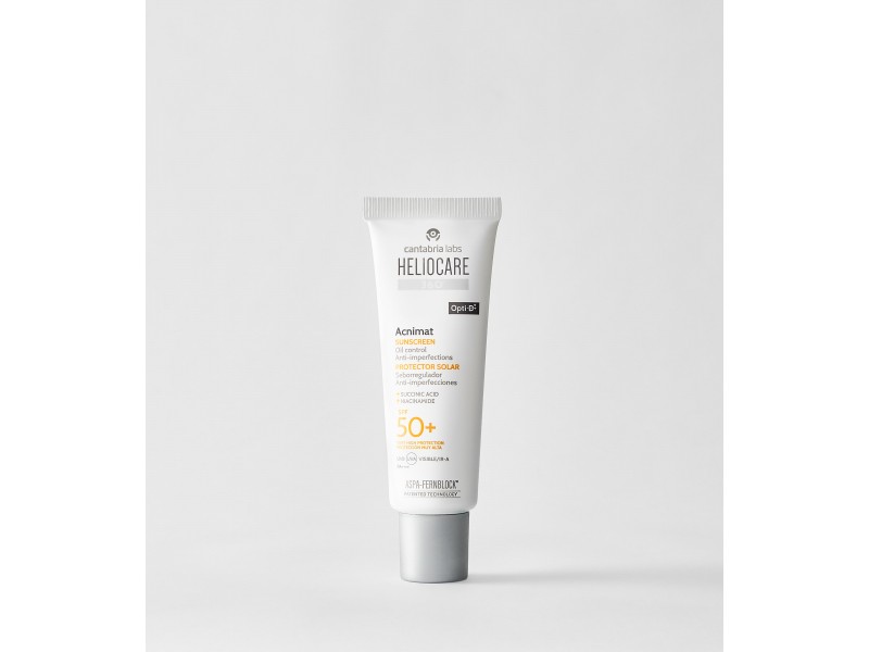 Heliocare 360° Acnimat Sunscreen — Солнцезащитный крем для проблемной кожи, склонной к акне, SPF 50, 50 мл