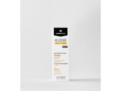 Cantabria Labs Heliocare Gel Oil-Free SPF-50 (Bronze) — Тональный солнцезащитный гель для лица с SPF 50, оттенок Bronze, 50 мл