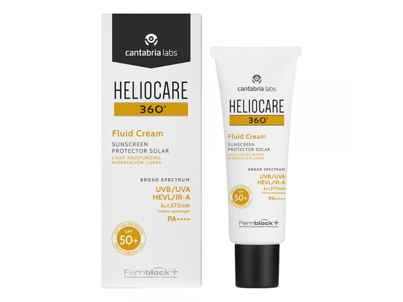 HELIOCARE 360° Fluid — Солнцезащитный крем-флюид для лица SPF 50+, 50 мл