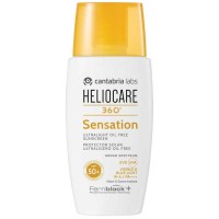 Heliocare 360° Sensation Sunscreen — Легкий солнцезащитный гель-крем для лица с эффектом свежести, SPF 50, 50 мл