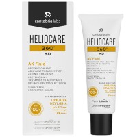 Heliocare 360° MD AK Fluid Sunscreen 100 — Матирующий солнцезащитный флюид для кожи, склонной к акне, SPF 50+, 50 мл
