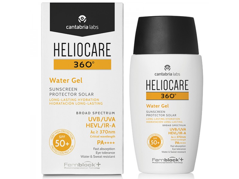 Heliocare 360° Water Gel Sunscreen SPF 50 — Водный солнцезащитный гель для лица с SPF 50, 50 мл