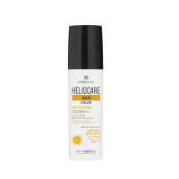 Cantabria Labs Heliocare Gel Oil-Free SPF-50 (Pearl) — Тональный солнцезащитный гель для лица с SPF 50, оттенок светлый натур., 50 мл
