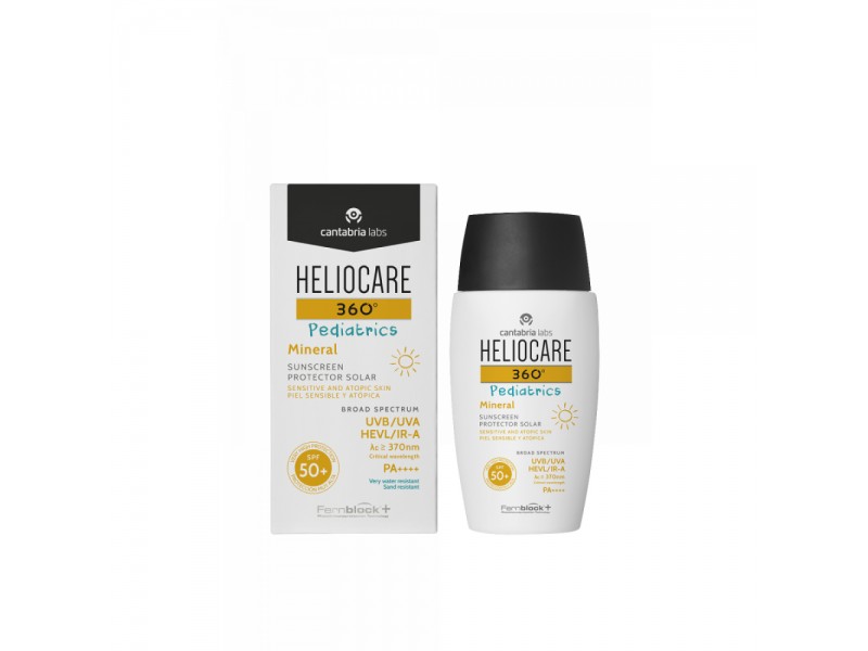 HELIOCARE 360º Pediatrics 50ml/Минеральный фотопротектор для детей с SPF 50+, 50 мл