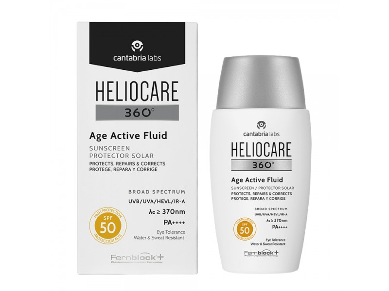 HELIOCARE Age Active Fluid SPF50 50ml– Солнцезащитный антивозрастной флюид , 50 мл