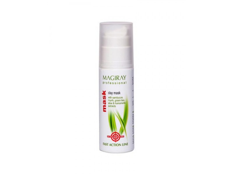 MAGIRAY FAST ACTION - CLAY MASK/ МАСКА ДЛЯ ПРОБЛЕМНОЙ КОЖИ 75МЛ