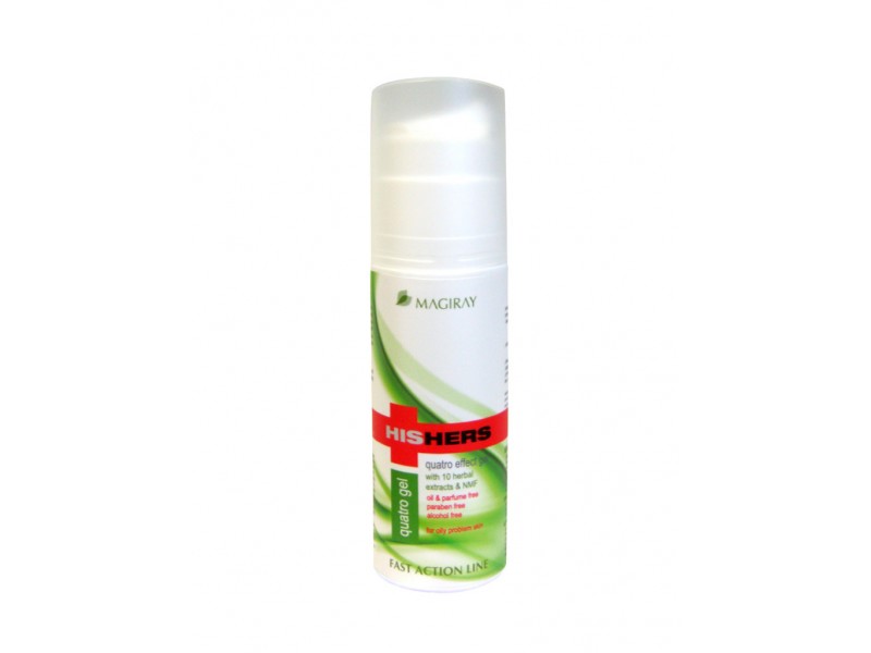MAGIRAY FAST ACTION QUATRO EFFECT GEL УВЛАЖНЯЮЩИЙ КВАДРО ГЕЛЬ, 75ML