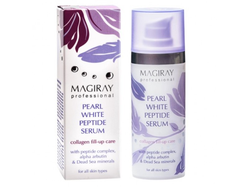 MAGIRAY Pearl White Peptide Serum Жемчужно-пептидный серум для кожи с пигментацией, 30 мл