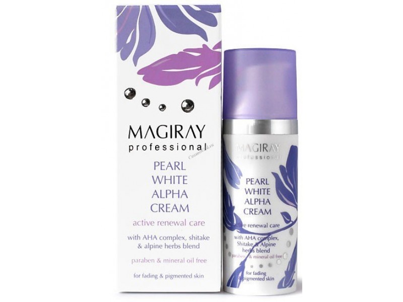 MAGIRAY Pearl White Alpha Cream Жемчужный альфа крем, 50 мл