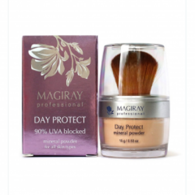 Magiray Day Protect Mineral Powder SPF-20 Restore (Защитная минеральная пудра SPF-20), 15 гр