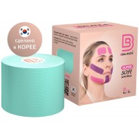 BBalance Tape Кинезио тейп для лица Super Soft Tape для чувствительной кожи мятный  